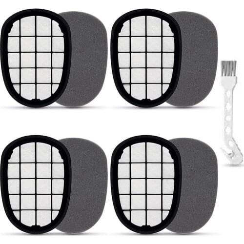 4Pcs Vacuum Filter Sponge Filters Repalcement For Philips FC6812 FC6813 FC6822 FC6823 FC6826 FC6901 FC E3X0 Vacuum Cleaner Parts