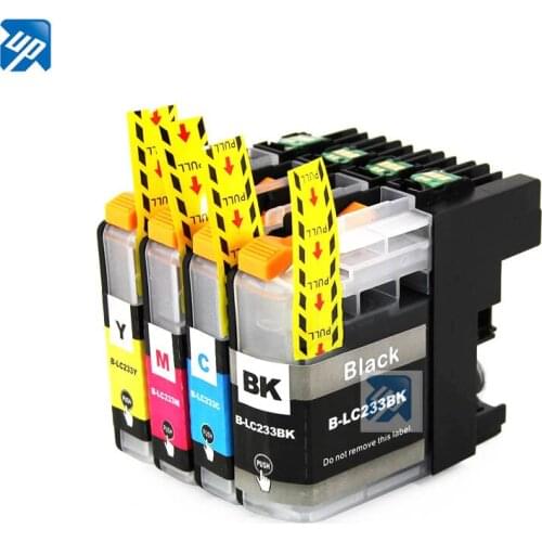 4PK LC233 LC231 ink cartridges For Brother MFC-J4620DW J5320DW J5720DWC J4120DW DCP-J562DW/MFC-J480DW/MFC-J680DW/MFC-J880DW