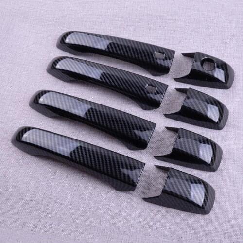 8Pcs/Set Smart Keyless Door Handle Molding Covers Trims Fit for Chrysler 300 Sedan 2011-2017 2018 2019 2020 North America Model