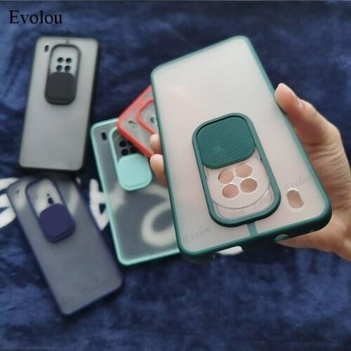 For Huawei Y9A FRL-L22 FRL-L23 Case Slide Camera Lens Protection Phone Cover Case for Huawei Y9A FRL-L22 FRL-L23 Back Cover Capa