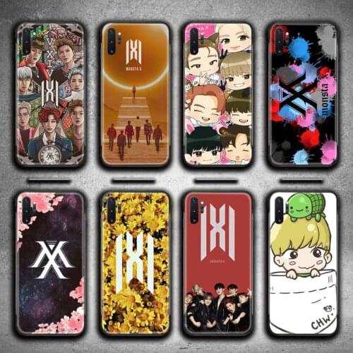 HOTCASHOP Monsta X KPOP Boy Phone Case For Samsung Galaxy Note20 ultra 7 8 9 10 Plus lite J7 J8 Plus 2018 Prime M21