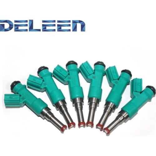 Deleen 6x High impedance Fuel Injector 23250-0P010 For Toyota Car accessories
