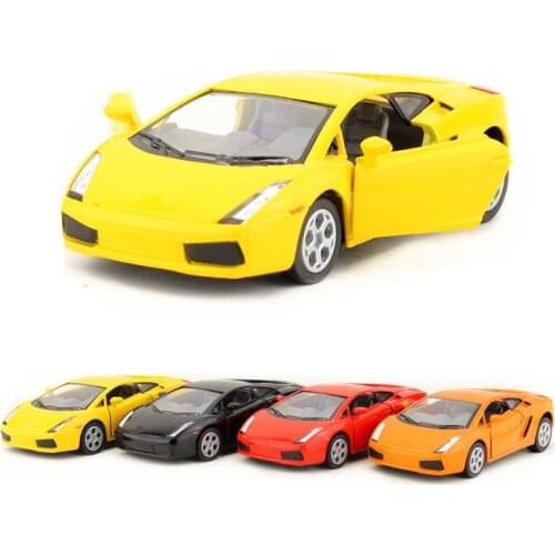 KINSMART Diecast Metal Model/1:32 Scale/Gallardo Super Sport toy Car/Pull Back/Gift for Children/Educational Collection