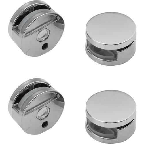 Nail Dresser Zinc Alloy Mirror Clip Supporting Sheet Bathroom Accessories Glass Clamps bathroom accessories