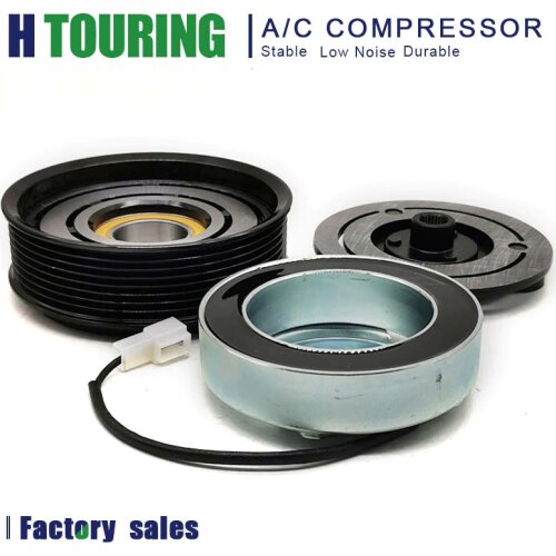 AC Compressor clutch 8pk For Mazda 5 6 GJ6F61K00 GJ6F61K00A GJ6F61K00B H12A1AE4DC H12A1A24DC MZ70CM0821 H12A1AQ4HE H12A0CA4JE