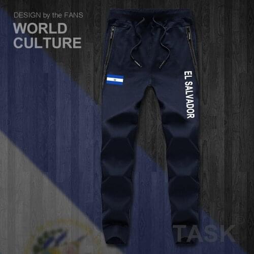 El Salvador Salvadoran SLV mens pants joggers jumpsuit sweatpants track sweat fitness fleece tactical casual nation country new