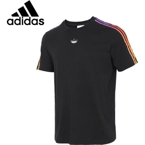 Original New Arrival Adidas Originals SPRT 3 STRIPE T Mens T-shirts short sleeve Sportswear