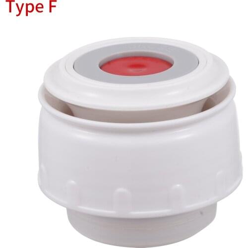 Plastic Insulation Cup Lid Vacuum Bottle Flask Stopper Travel Thermal Drink Jar Cap Bullet Shape Water Mug Cover Cup Accessories