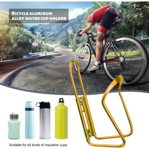 Mountain Bike Bottle Cage Aluminum Alloy Durable Cup Holder Bicycle Drum Holder Bottle Rack Cages Cycling Rack Mount Bicycle