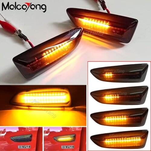 Turn Signal Ligtht Smoked Side Marker Lamp Indicator For Opel Vauxhall Astra J K Crossland X Grandland Insignia B Zafira C