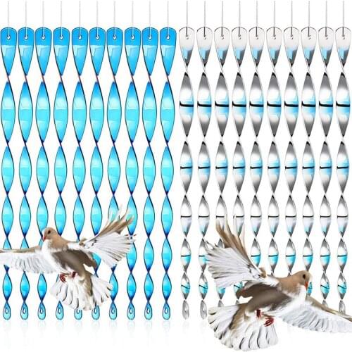 Reflective Scare Rods Spiral Deterrent Device Deterrent Product for Home Courtyard To Protect Your House