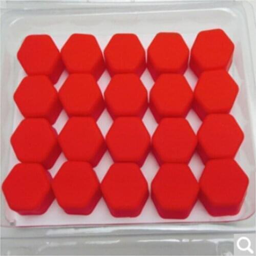 Car Wheels screw cover silicone material Exterior products For Suzuki SX4 SWIFT Alto Grand Vitara Jimny S-kreuz