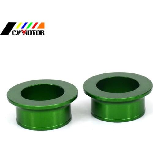 2020 Rear Wheel Hub Spacers Billet For KAWASAKI KX125 KX250 03-08 KX250F KX450F KLX450R Motorcycle Motorcross Dirt Bike Off Road