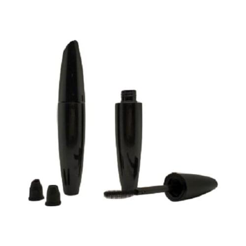 25 pcs/lot 10ML Empty Mascara Tubes Plastic Black Cosmetic Containers DIY Makeup Packaging Mascara Container with Applicator