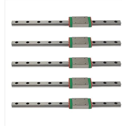 5PCS 150mm Linear Rail Guide MGN7 with Slide Block for Voron V0 3D Printer Accessories