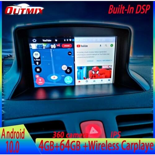 Android 10 PX6 For Renault Megane 3 2008-2014 Car GPS Navigation Auto Radio Stereo DVD Multimedia Video Player HeadUnit 2din DSP