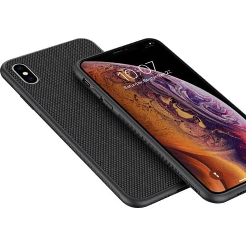For iPhone XR/XS Max Case Cover Nillkin Nylon PC Hard Back Cover Case For iPhone XR Case funda for iPhone XS Max cover 6.1 & 6.5