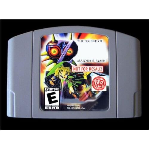 64bit game ** Majoras Mask Preview Demo!! ( USA Version!! )