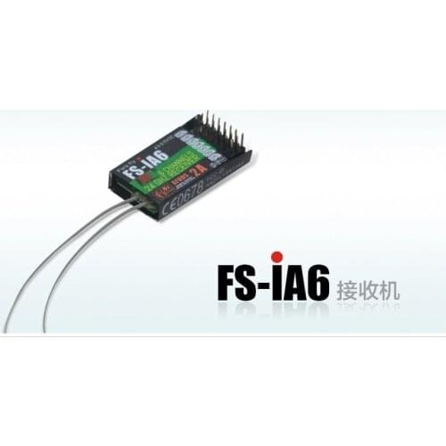 FS-IA6 FS IA6 6ch 2.4G RC Receiver For Flysky FS-I6 FSI6