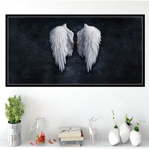 Angel wings picture canvas fashion poster Nordic style abstract wall art canvas print painting modern living room decoration