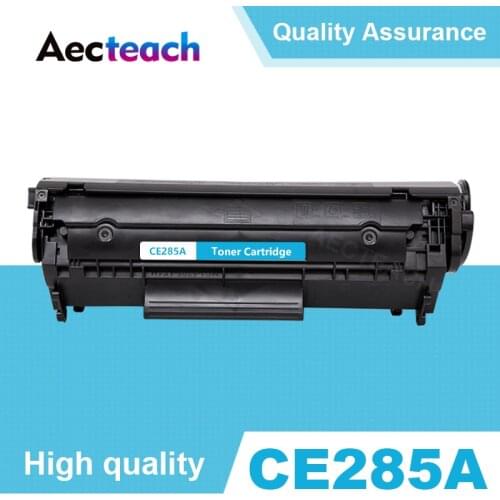Aecteach CE285A 285A 85A toner cartridge for HP LaserJet Pro P1102 M1130 M1132 M1210 M1212nf M1214nfh M1217nfw printer black