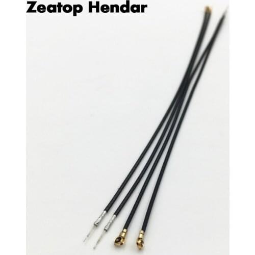 5Pcs MHF4 IPX IPEX U.fl MHF 4 Plug RG-0.81 RF Pigtail Coaxial Jumper Cable OD 0.81mm Black Connector 10cm 15cm 20cm 30cm