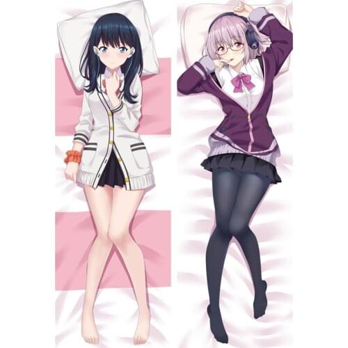 Newly Design Anime boy Girl Body Pillowcase Hugging Dakimakura SSSS.GRIDMAN Takarada Rikka Sexy Cover Home Room Decor Long Throw