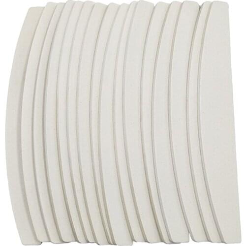 5PCS White Nail Files For UV Gel Polish Manicure Tool Beauty Nail Care Manicure Grit Polishing Sanding Files Nail File