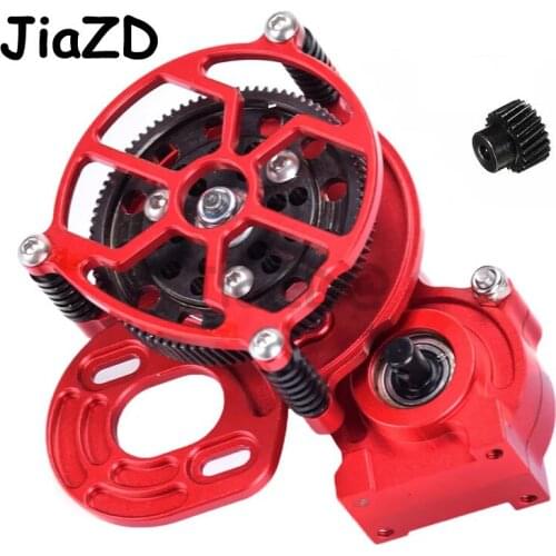 Alloy CNC chassis / gear box transfer case Center Gearbox transmission case 2 Speed for 1:10 RC4WD axial SCX10 Wraith Honcho RC