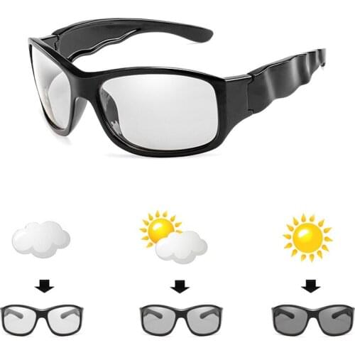Men Polarized Photochromic Sunglasses Sun Glasses Chameleon Glasses Women Driving Discolor Gafas Fashion Outdoor New