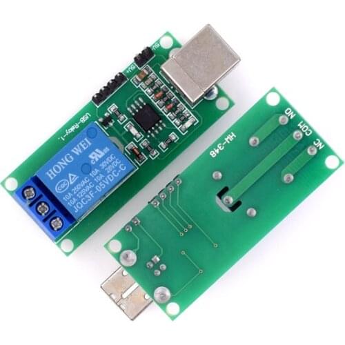 Drive-Ffree USB Control Switch 1 Way 5V Relay Module Computer Control Switch PC Intelligent Vontrol