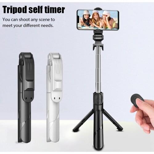 Xt02 Stable Bluetooth Selfie Stick For Xiaomi iPhone Multifunctional Tripod With Remote Control 360° Rotating Live Phone Holder