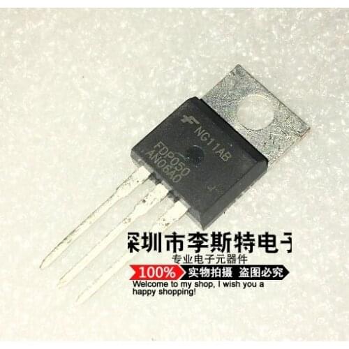 10pcs FDP050AN06A0 FDP050AN06AO TO 60-220 - N channel v / 80 a