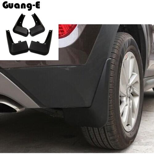 Car Cover Plastic Fender Soft Mudguard Protection Flaps Splash Mud Guard Frame 4pcs For Hyundai Tucson 2015 2016 2017 2018