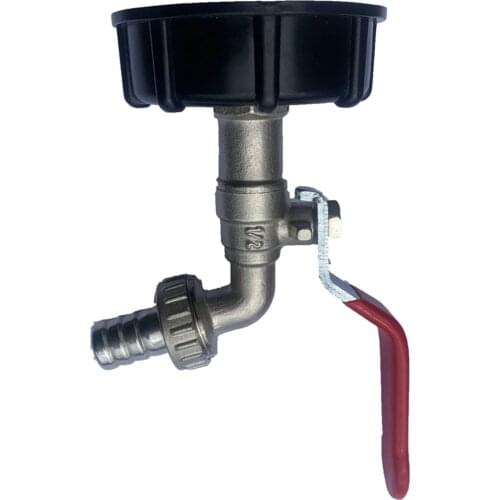 IBC Tank Adapter 1/2" Tap with Plastic Outlet Water Storage Tank Accessories