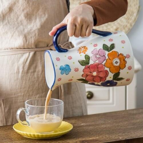 Large Capacity Kettle Multifunctional Teapot Home Decoration Vase Flower Arrangement