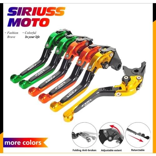 Motorcycle Adjustable Foldable Motocross Extendable Brake Clutch Levers Case for Honda CBR600F CBR 600F 2011 2012 2013