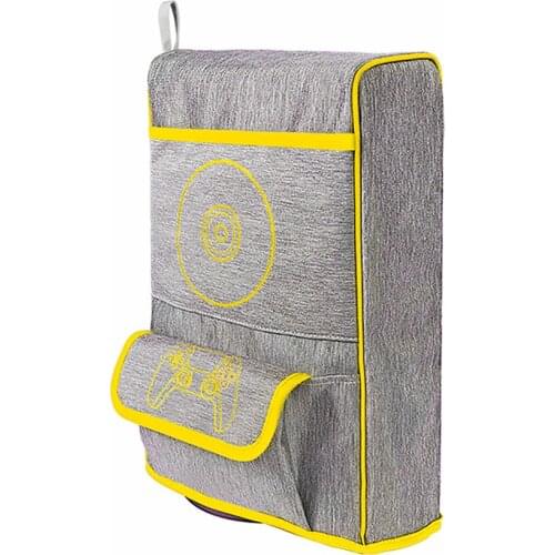 Carrying Case Multifunctional Nylon Dust Cover Storage Bag Protective Case for PS5 Accessories