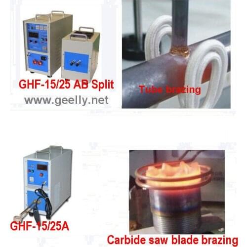 Induction Machine Excellent for Small Parts Heating, Cutting, Diamond Tool Brazing, Soldering Copper Plumbing Fittings