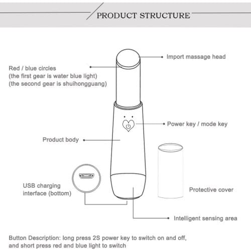 2021 Eye Skin Care Instrument Massaging Skin Rejuvenation Anti-Aging Wrinkle for Home Use SSwell