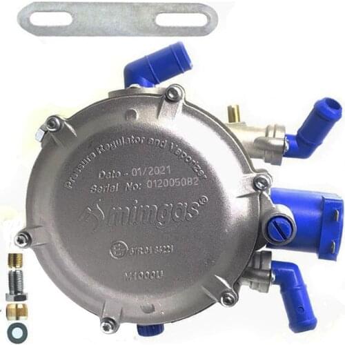 Mimgas Carburetor LPG CNG GPL Reducer 90 kW Car LPG Vaporizer