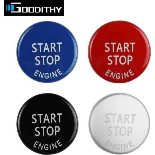Car Engine Start Button Replace Cover Stop Switch Accessories Car Decor For BMW 3 Series X1 X5 X6 E70 E71 E90 E84 E60