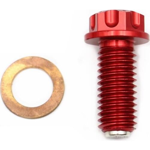 M12*15*1.5 Motorcycle Oil Drain Bolt Screw Parts Magnetic Drain Screw For ZEPHYR750 RS ZXR750 NINJA 1000 11-16 VERSYS 1000 Z1000