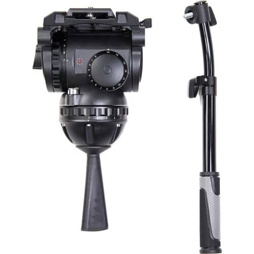 Miliboo M25 Most Professional Fluid Tripod Head for Broadcast Moving and Video Maker Load Bearing 25 kg