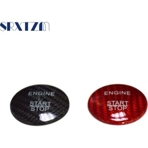 Engine Start Stop Button Sticker Cover for Mercedes Benz A B C GLC CLA GLA ML GL Class W176 W246 W205 W212 C117 X156 Car Styling