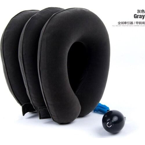 2020 New Design Inflatable Air Neck Brace Adjustable Soft Cervical Traction Neck Traction with Low Price
