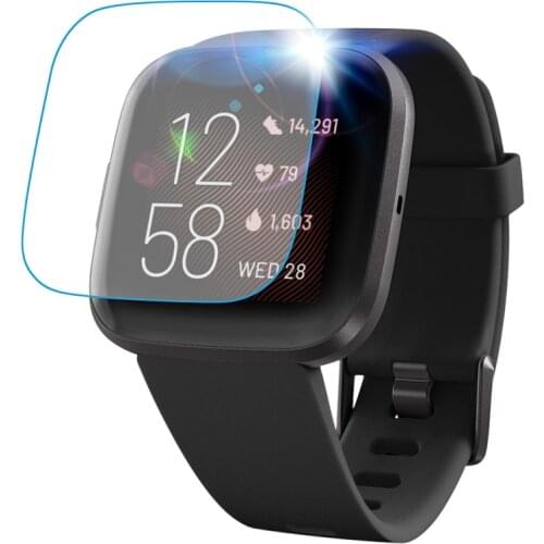 Durable 3pcs Soft Protector Screen Hydrogel Film For Fitbit Versa 2 Smart Sport Watch For Smart Watch Screen Protector Diameter