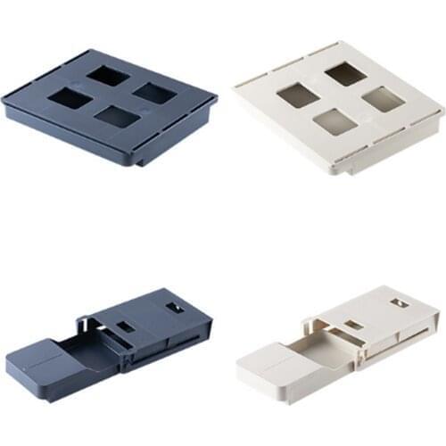 Student Stationery Box Desk Bottom Hanging Pen Case Storage Box Under The Table Stationery And Sundries Sorting Hidden Drawer