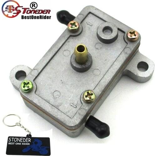 STONEDER Single Outlet Fuel Pump Replace Mikuni DF44-227 211D For FL250 FL350 Honda Odyssey ATV Quad Snowmobile
