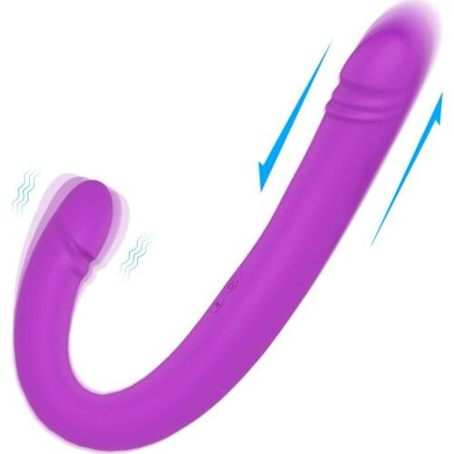 Strapless Strapon Vibrators for Couples Super Huge Dildo Double Penetration Vibrator Erotic Toys Sex Shop for Couple Vibrators
